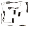 No More Batteries Battery Alternative - USB For 2-AA Device (3 Connections)