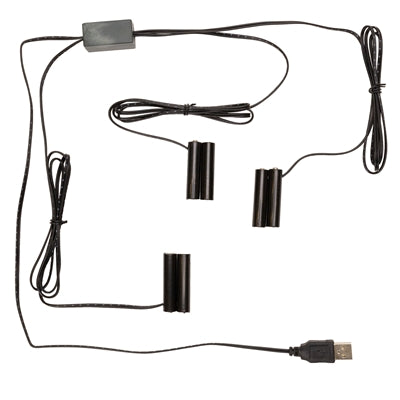 "No More Batteries" Battery Alternative - USB For 2-AA Device (3 Connections)