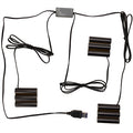 No More Batteries Battery Alternative - USB For 3-AA Device (3 Connections)