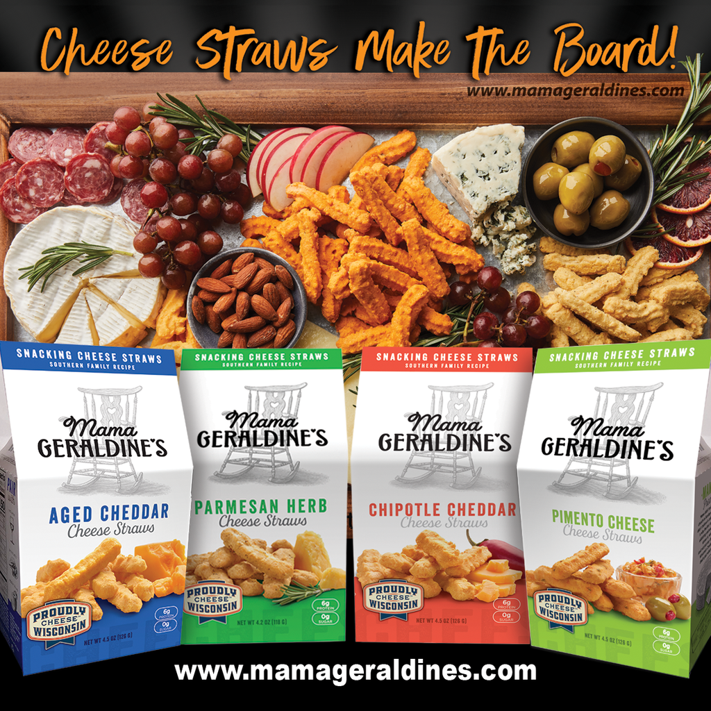 Mama Geraldine's 4.5oz Chipotle Cheddar Cheese Straws