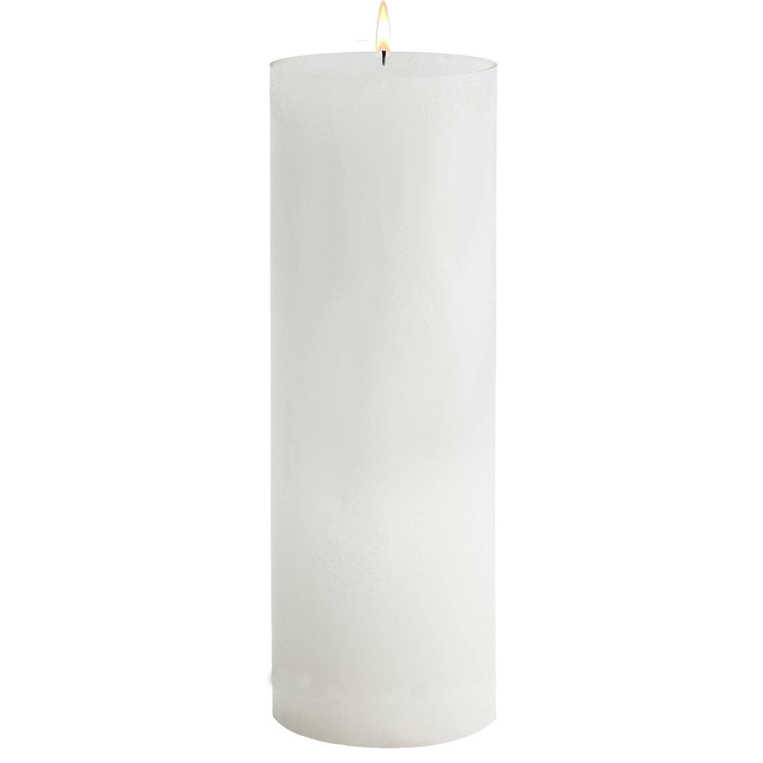 White Pillar Candles
