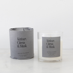 Heirloomed Candle - Vetiver, Citrus & Musk - 8 oz