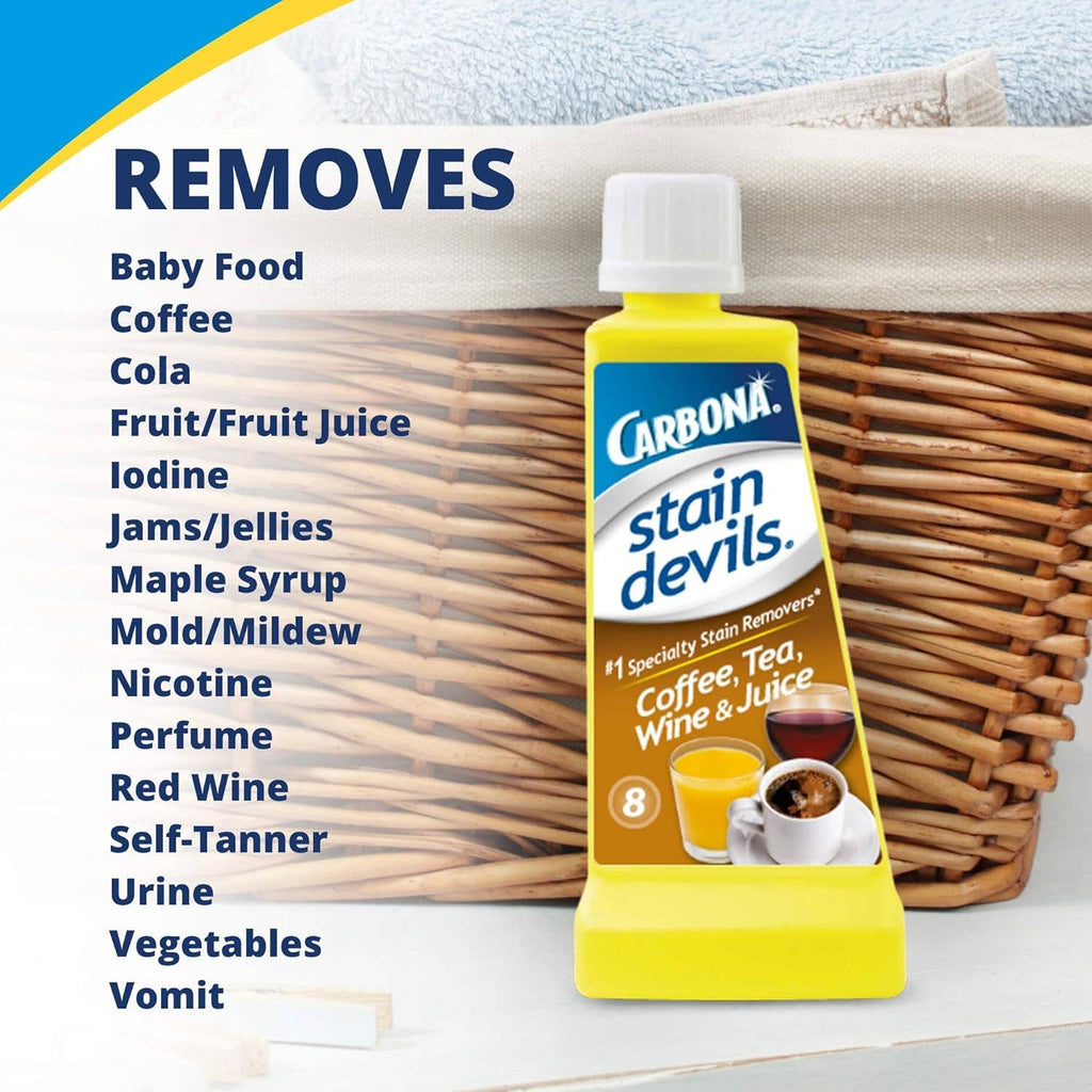 Carbona Stain Devils® #8 Coffee, Tea, Wine & Juice - 1.7 oz.
