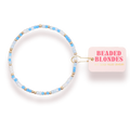 Beaded Blondes Alpha Delta Pi Sprinkle Bracelet Standard 6.75 inch