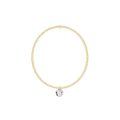 enewton Reflection Birthstone Classic Gold 2mm Bracelet - Small Charm - April