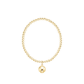 enewton Classic Gold 3mm Bracelet - Classic Gold 10mm Charm
