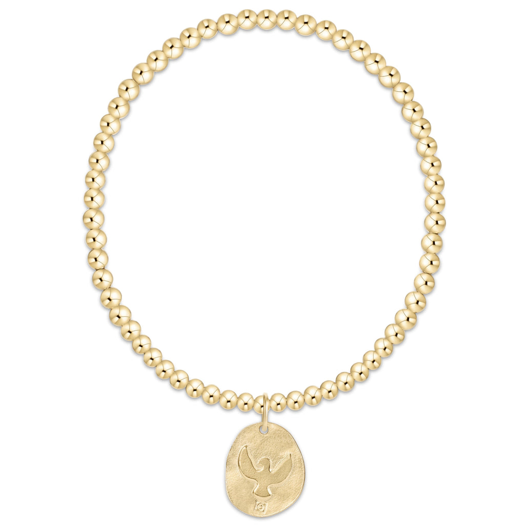 enewton Classic Gold 3mm Bracelet - Inspire America Gold Disc