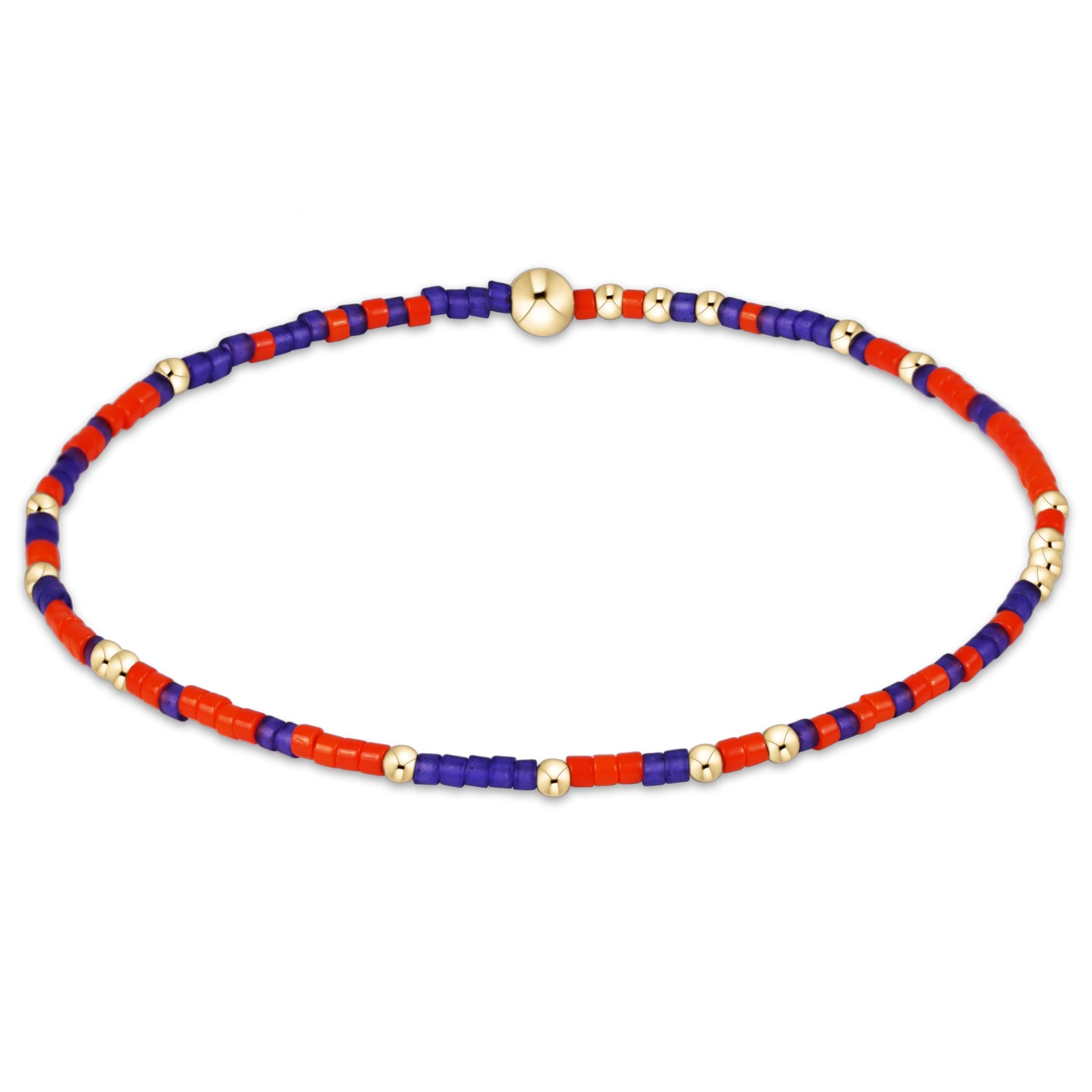 enewton Gameday Hope Unwritten Bracelet - Bright Orange-Purple