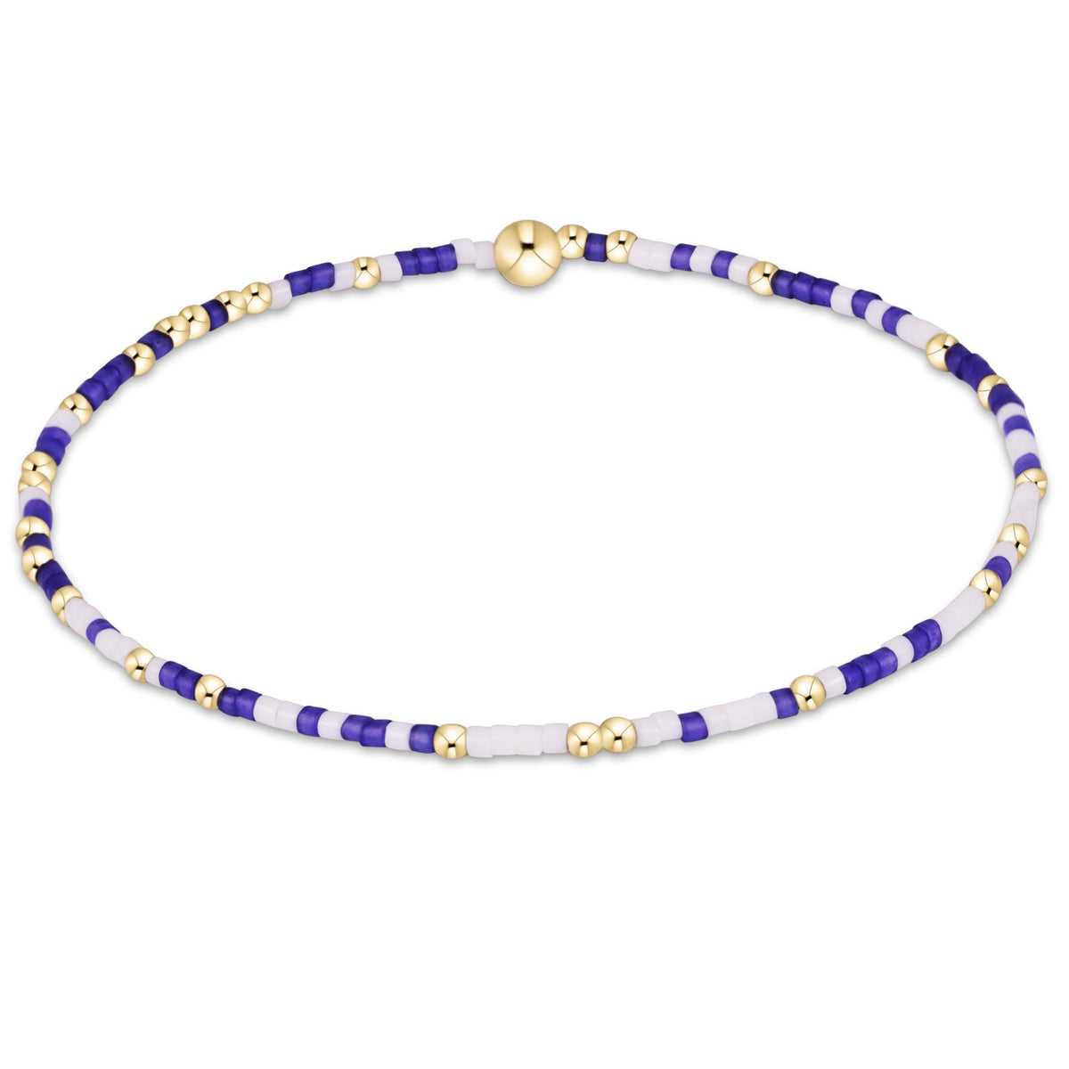 enewton Gameday Hope Unwritten Bracelet - Purple-White