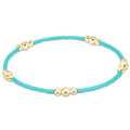 newton Hope Purpose Gold Bracelet - Turquoise