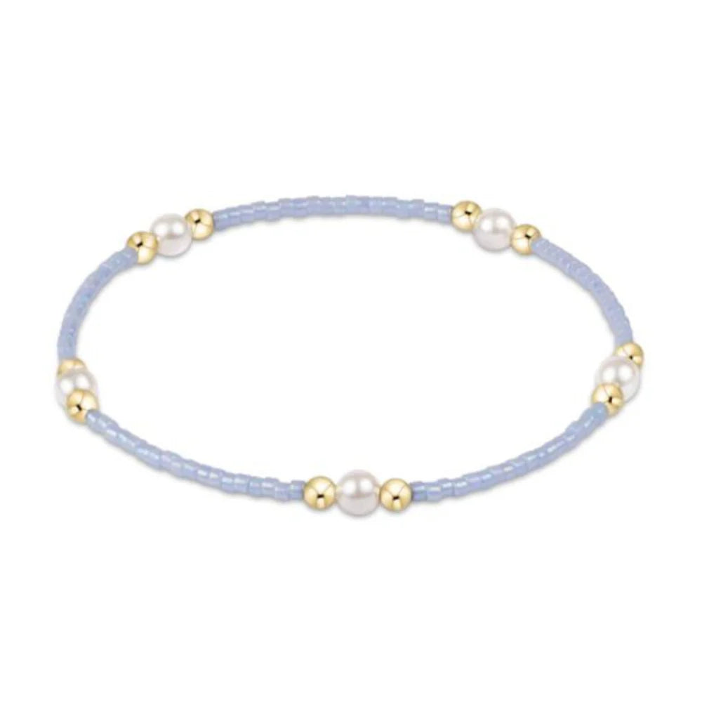 enewton Hope Purpose Pearl Bracelet - Ocean Mist