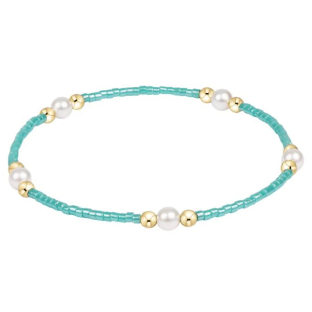 enewton Hope Purpose Pearl Bracelet - Sea Glass