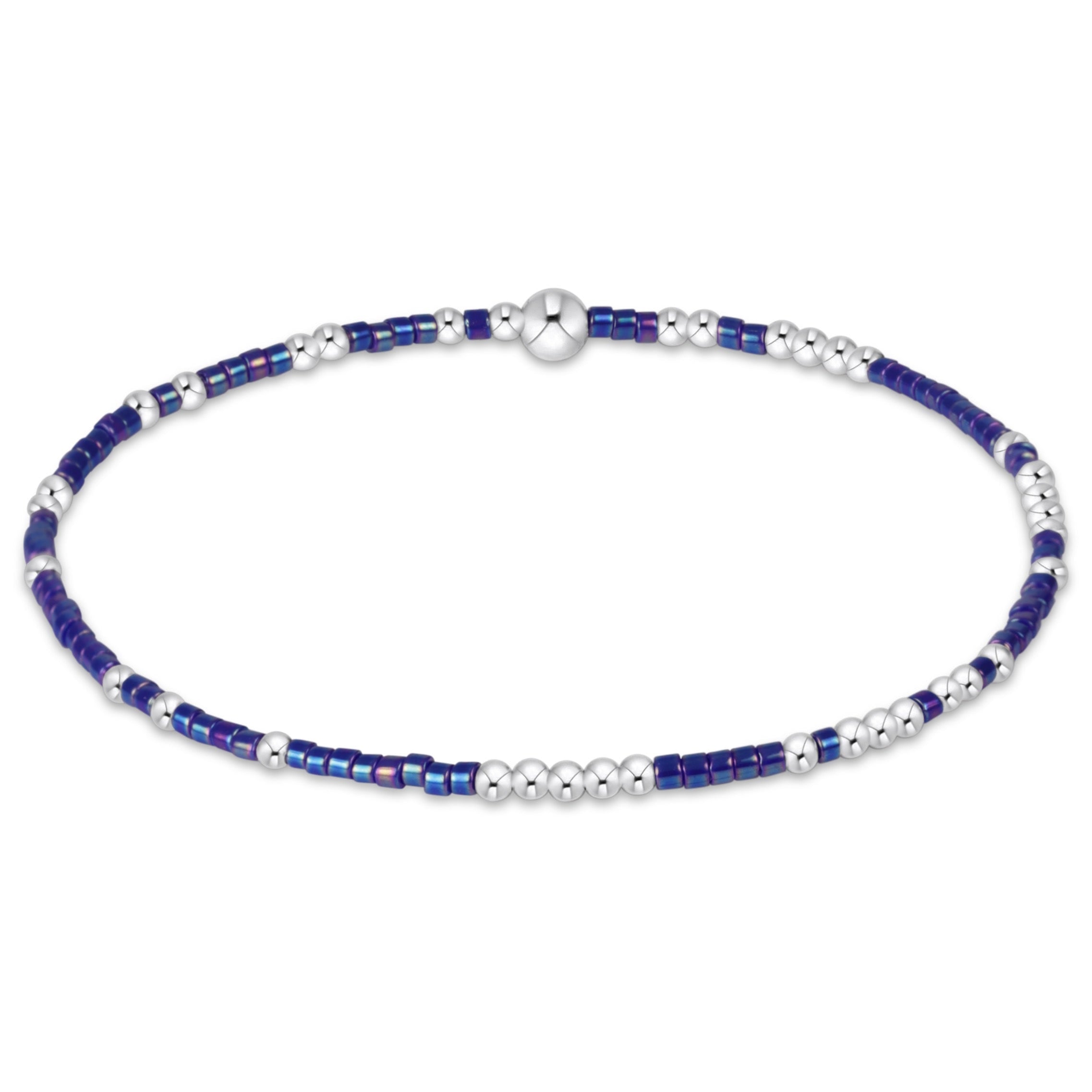enewton Hope Unwritten Sterling Bracelet - Blue Metallic