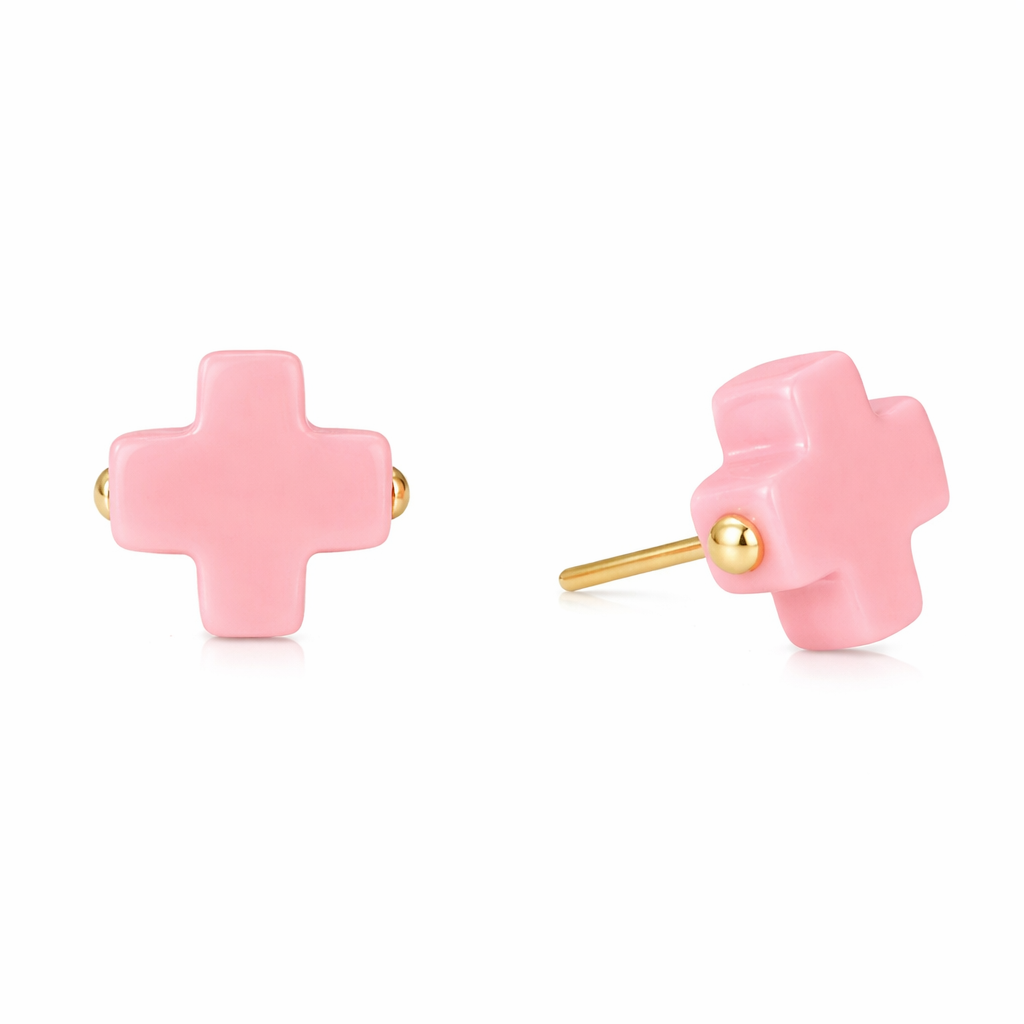 enewton Signature Cross Studs
