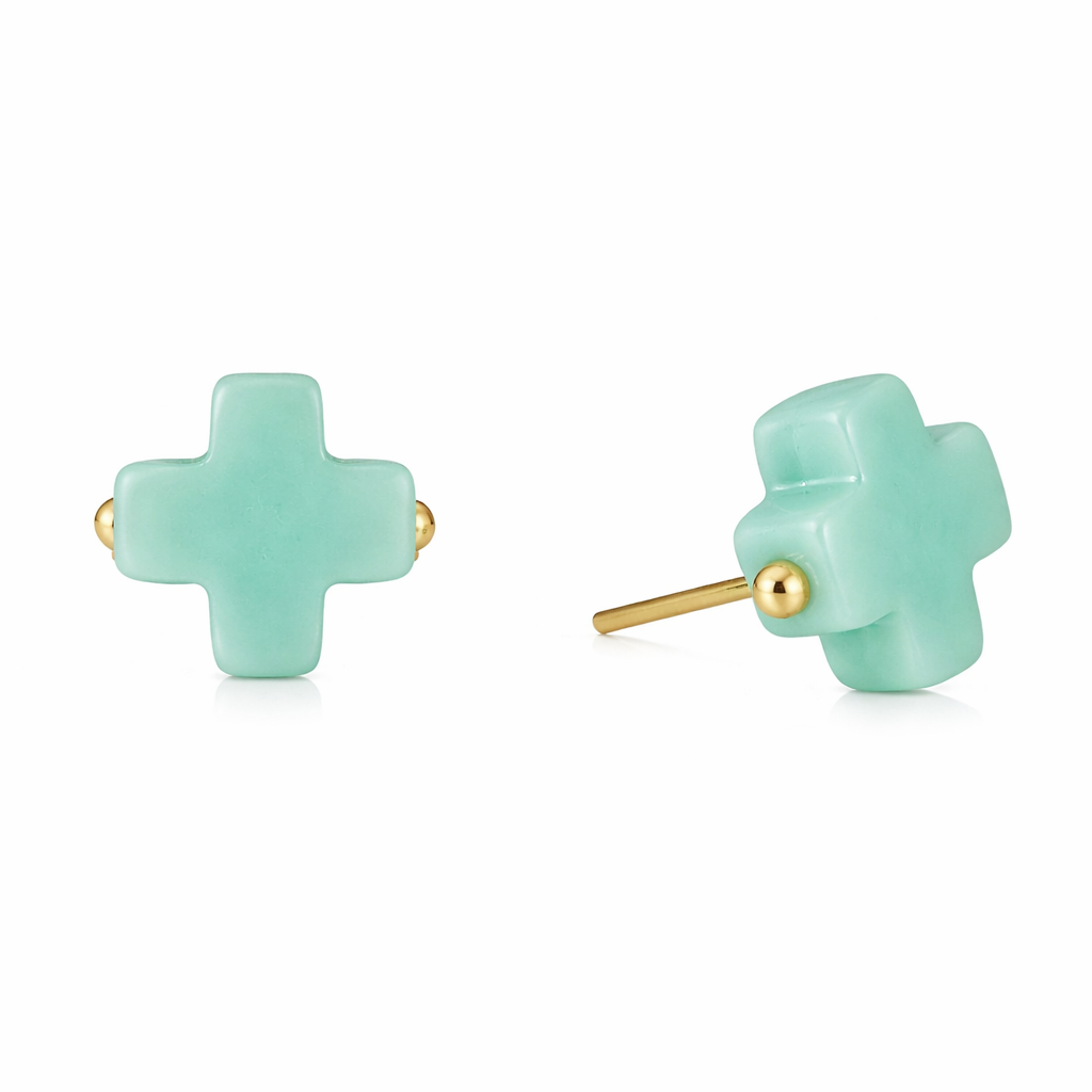 enewton Signature Cross Studs