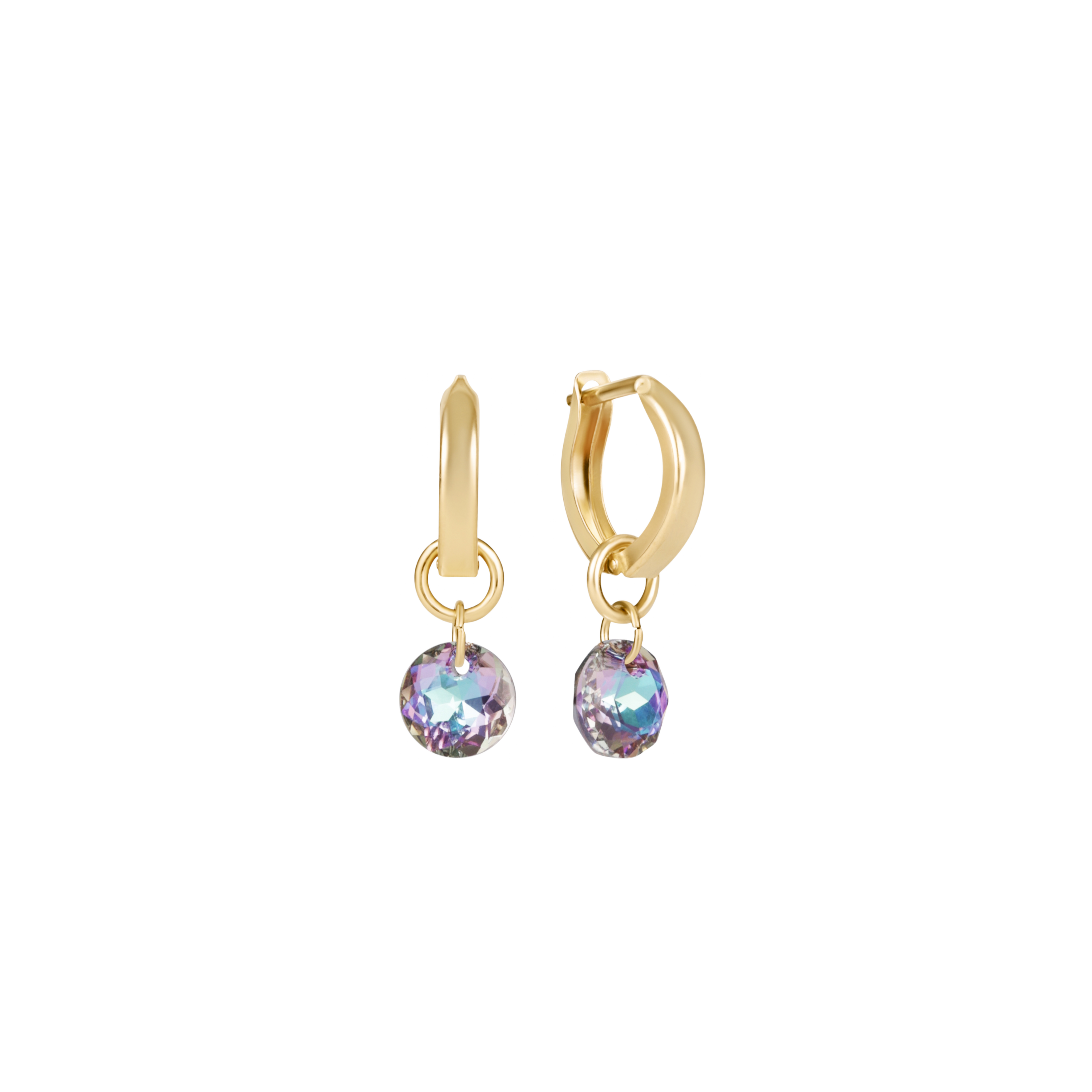 enewton Reflection Birthstone 0.5" Huggie Hoop Earring - Small Charm - June