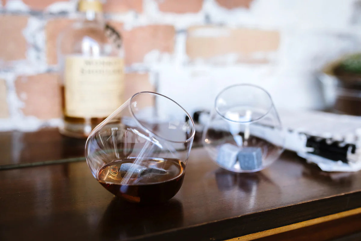 Gentlemen's Hardware Rocking Whiskey Glasses