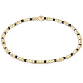 enewton Gameday Hope Sincerity Pattern 2mm Bead Bracelet - Onyx