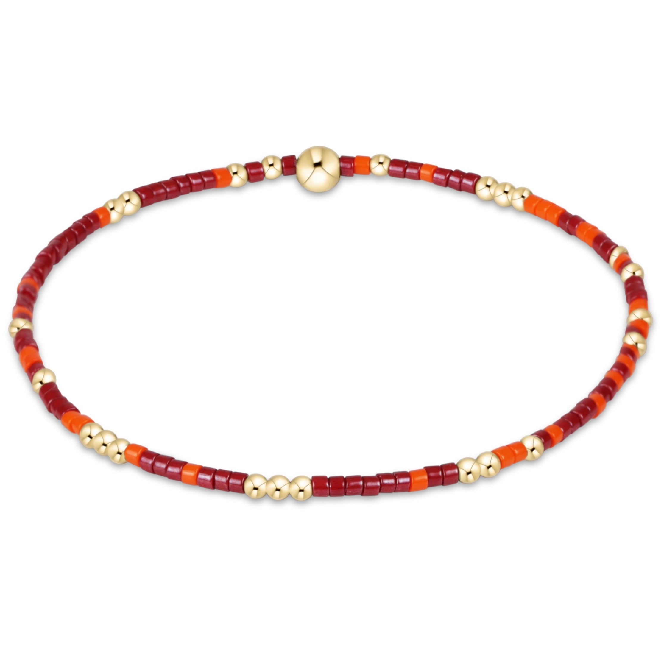 enewton Gameday Hope Unwritten Bracelet - Bright Orange-Wine