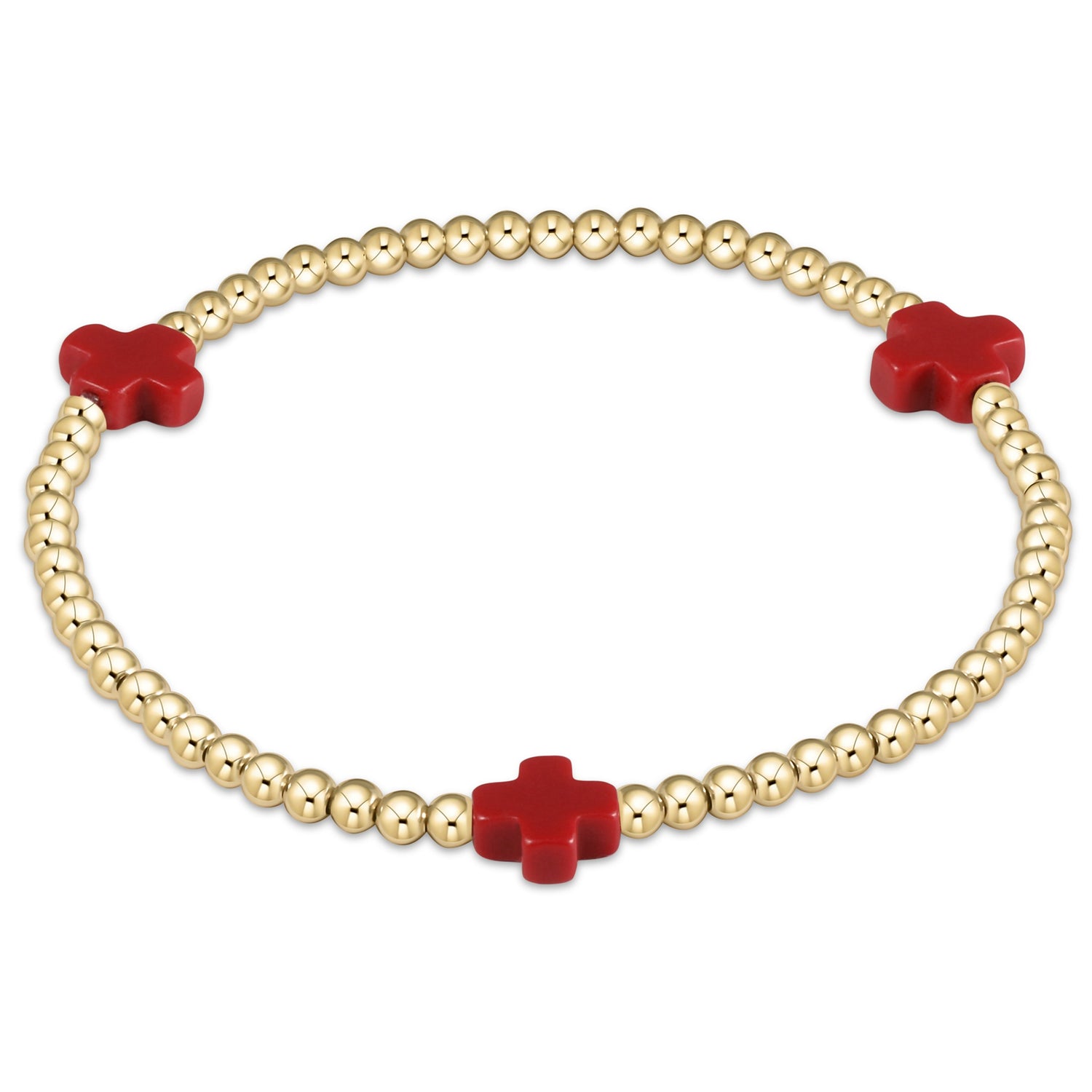 enewton egirl Signature Cross Bracelet Gold