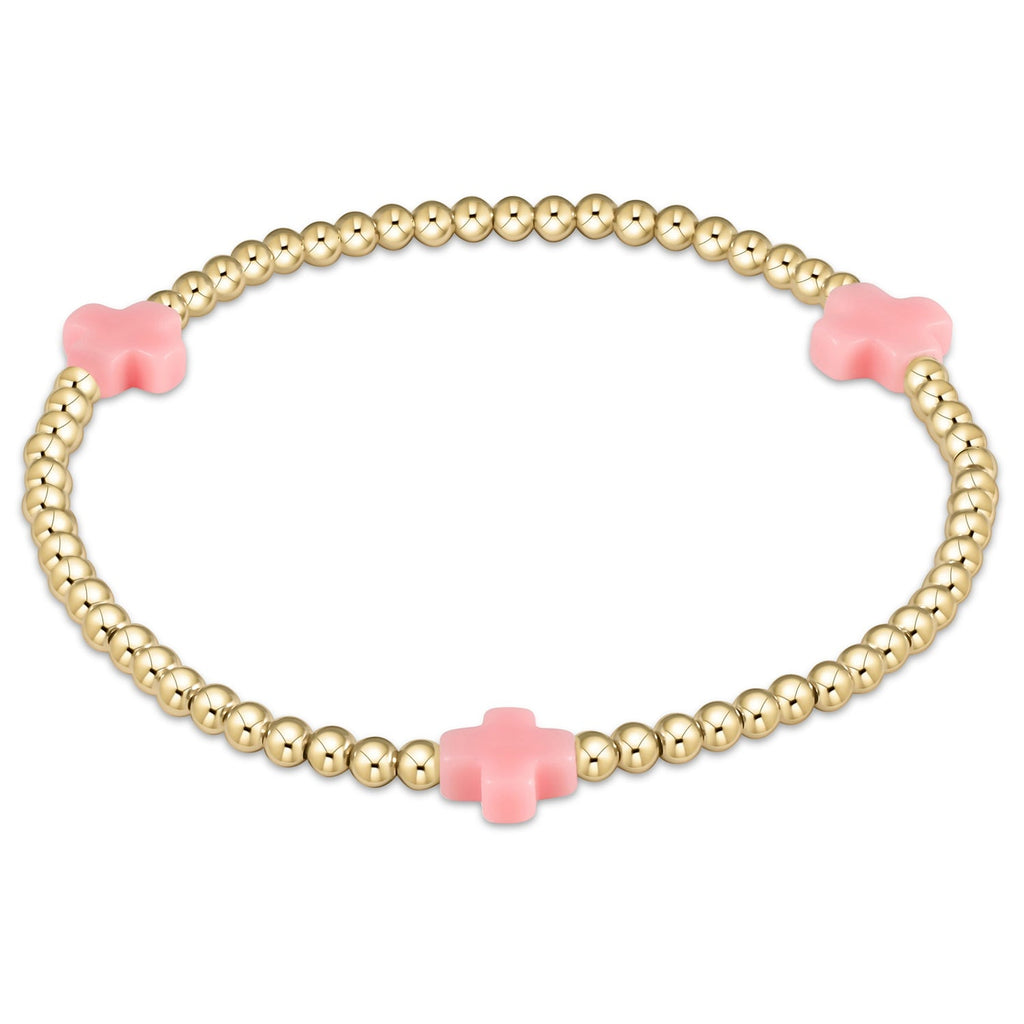 enewton egirl Signature Cross Bracelet Gold