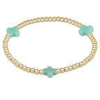 enewton egirl Signature Cross Bracelet Gold