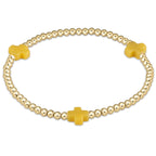 enewton egirl Signature Cross Bracelet Gold