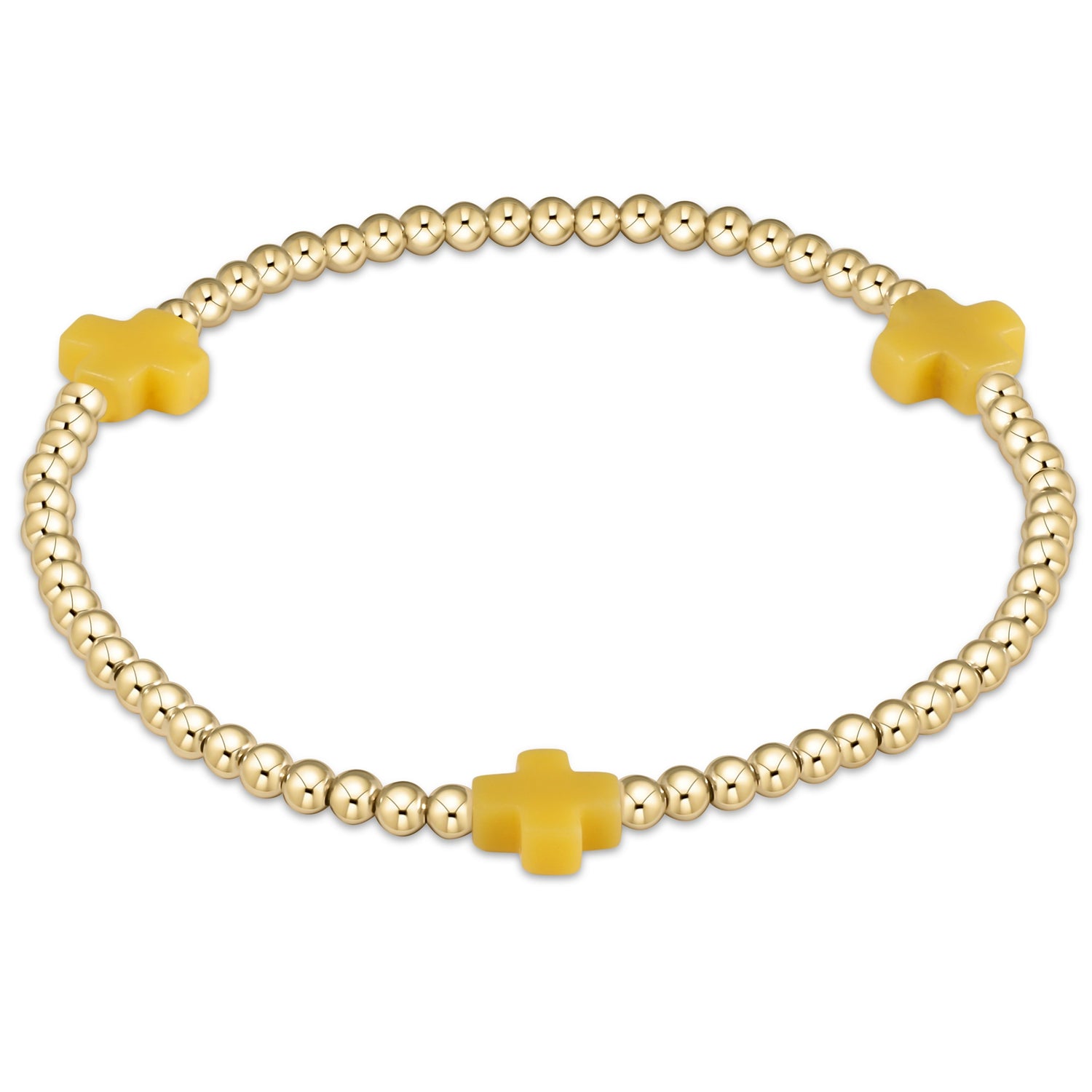 enewton egirl Signature Cross Bracelet Gold