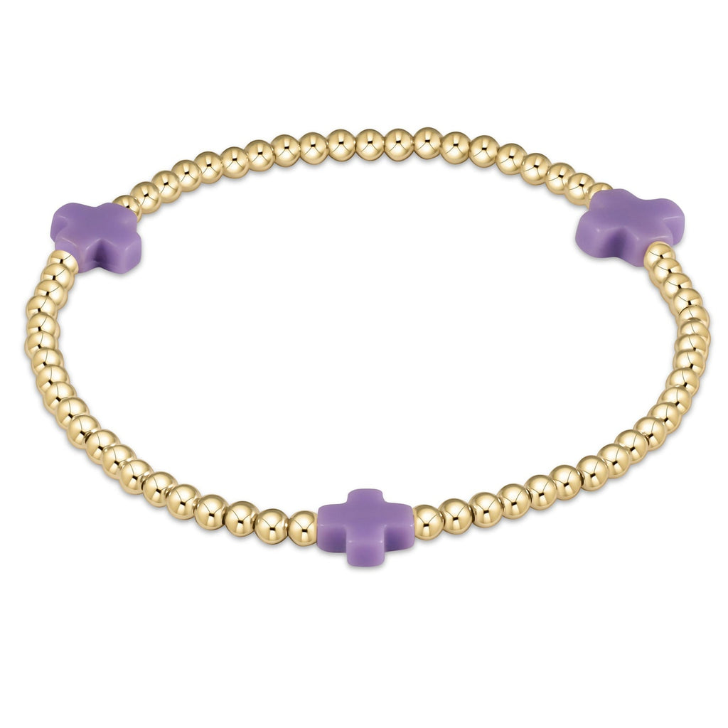 enewton egirl Signature Cross Bracelet Gold