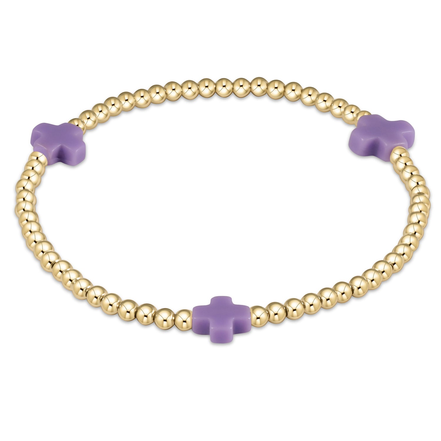 enewton egirl Signature Cross Bracelet Gold