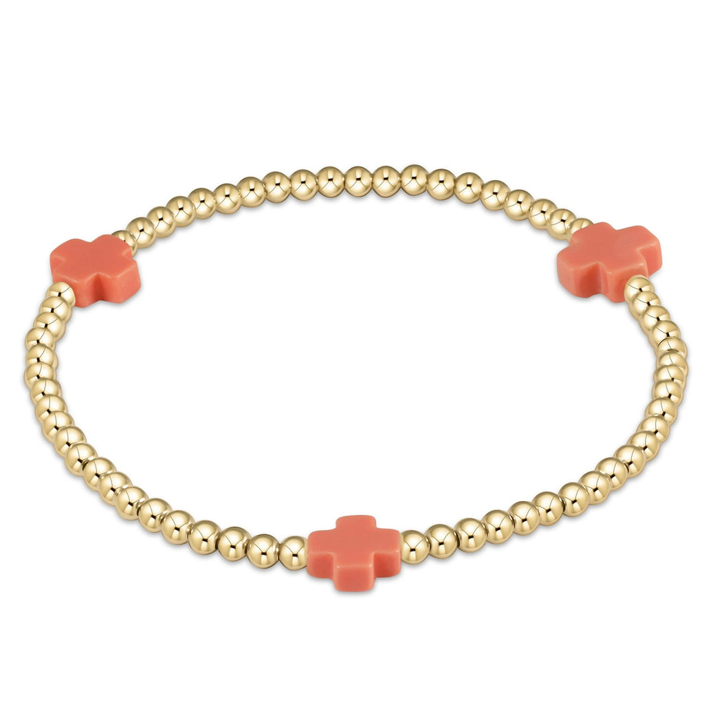 enewton egirl Signature Cross Bracelet Gold