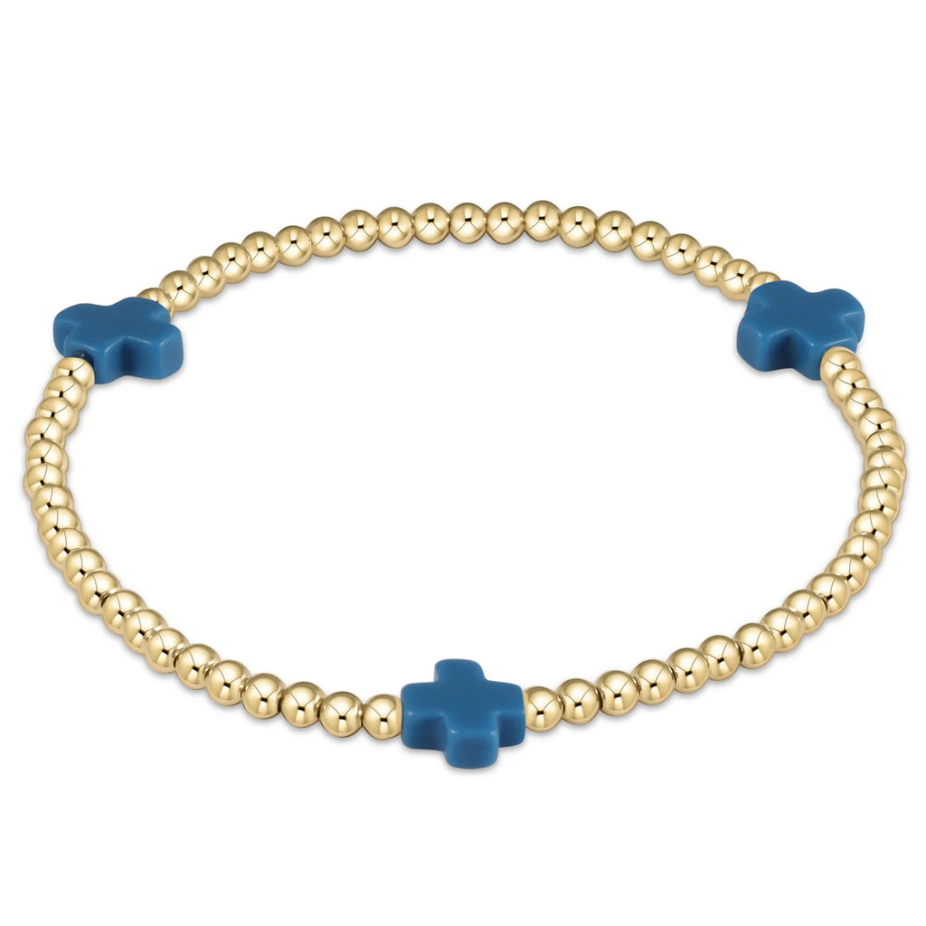 enewton egirl Signature Cross Bracelet Gold