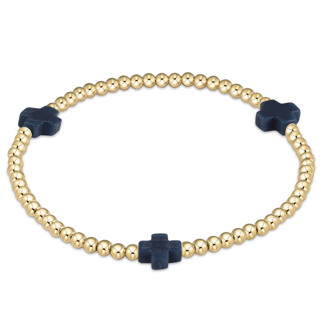 enewton egirl Signature Cross Bracelet Gold