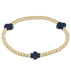 enewton egirl Signature Cross Bracelet Gold