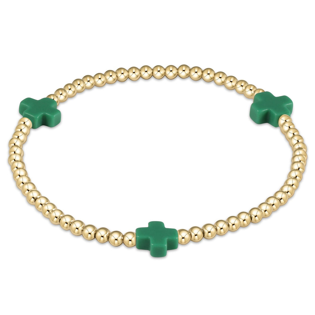 enewton egirl Signature Cross Bracelet Gold