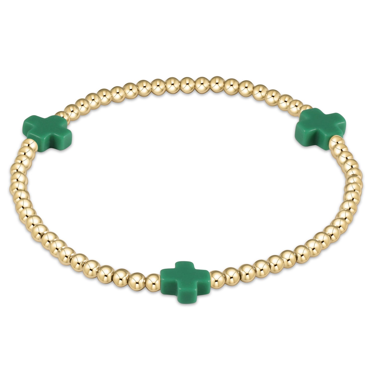 enewton egirl Signature Cross Bracelet Gold