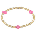 enewton Extends - Signature Cross Gold Pattern 3mm Bead Bracelet