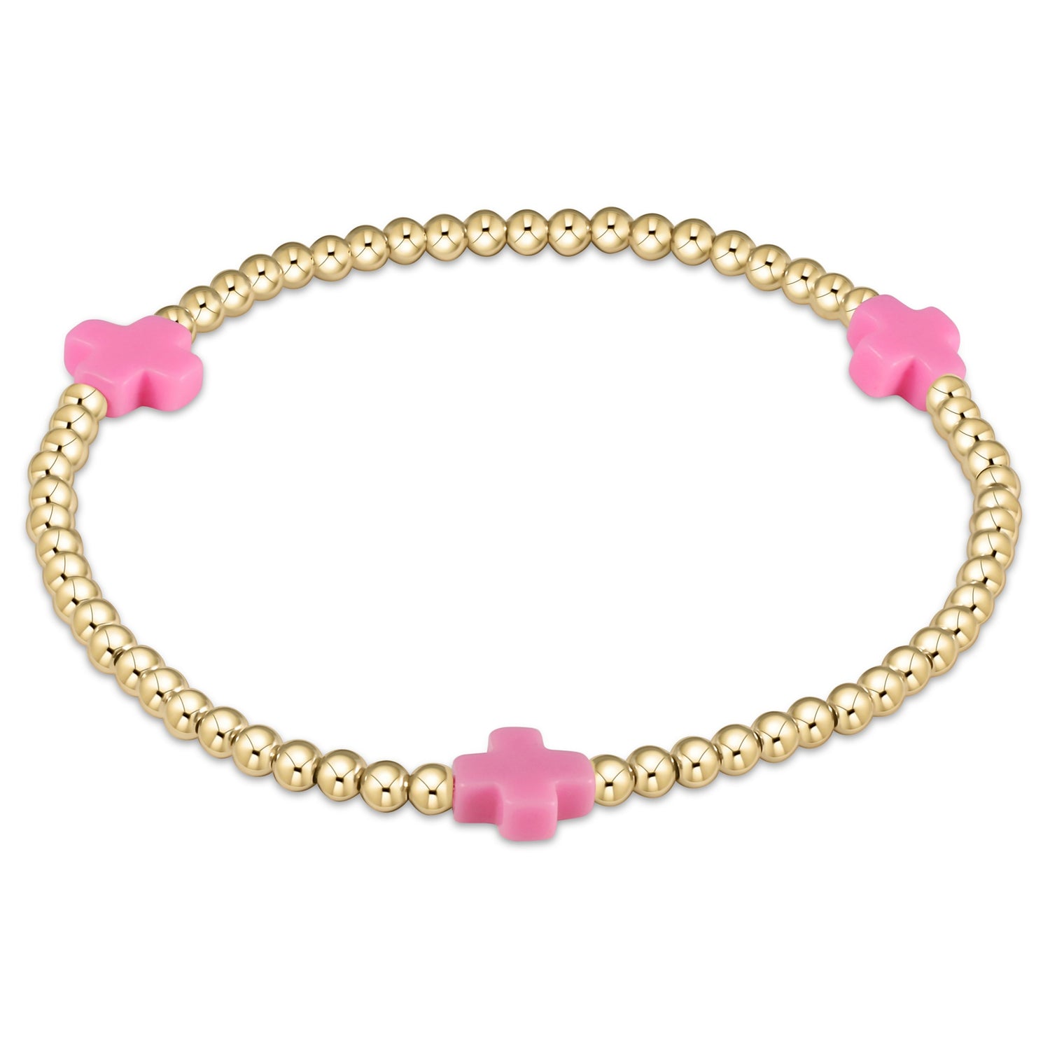 enewton egirl Signature Cross Bracelet Gold
