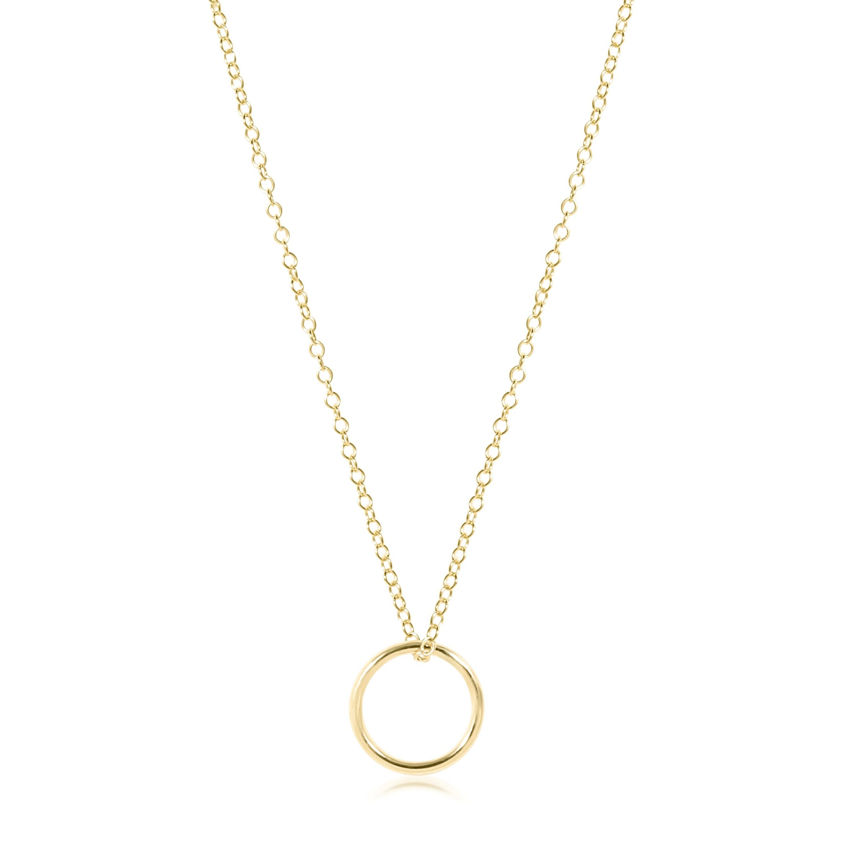 enewton egirl Halo Necklace Gold