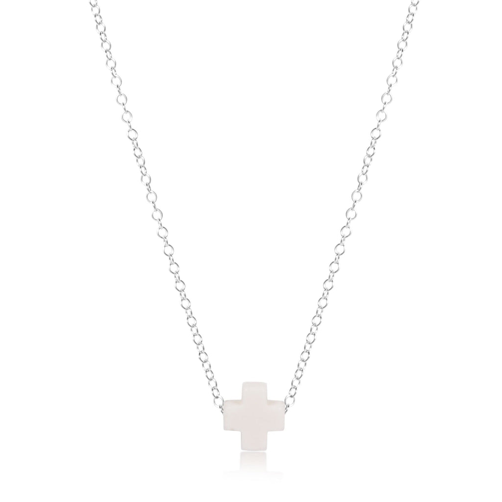 enewton 16" Necklace Sterling - Signature Cross