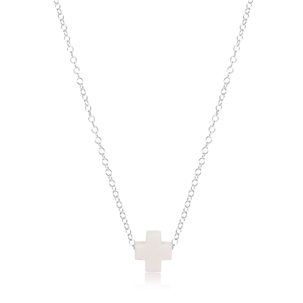 enewton 16" Necklace Sterling - Signature Cross
