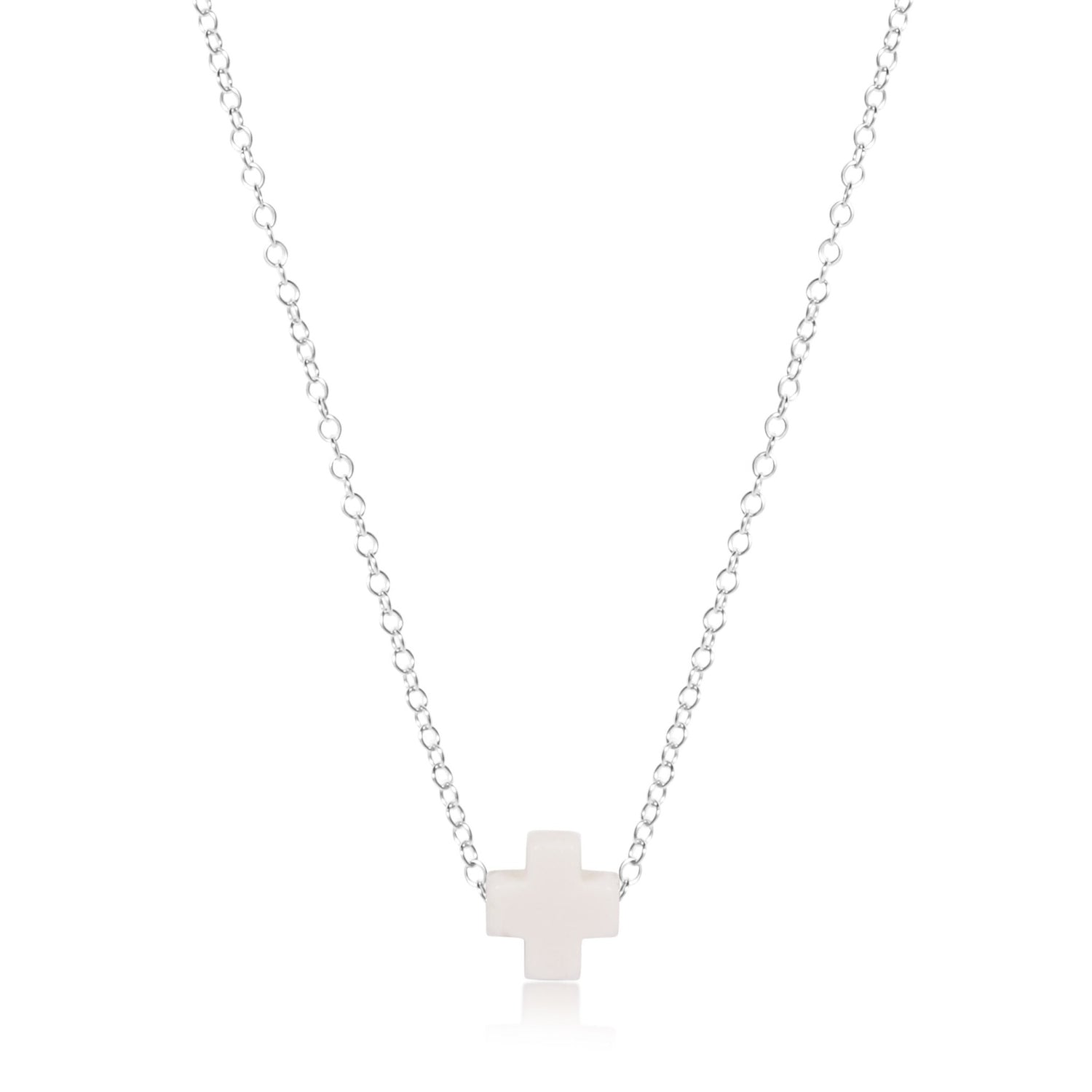 enewton 16" Necklace Sterling - Signature Cross