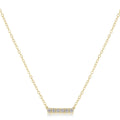 enewton 14kt Gold and Diamond Significance Bar Necklace - Six