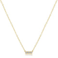 enewton 14kt Gold and Diamond Significance Bar Necklace - Three