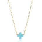 enewton 16" Necklace Gold - Signature Cross