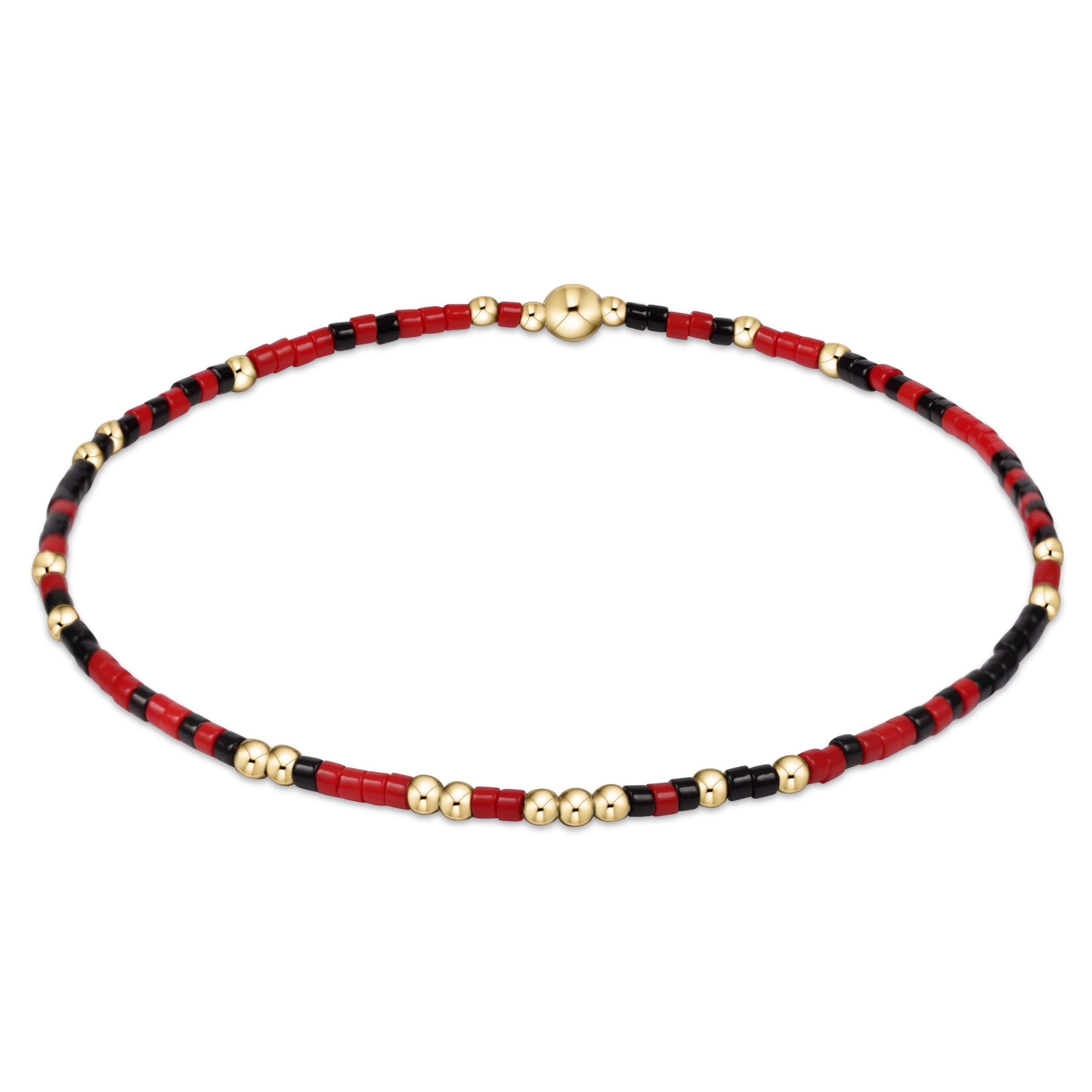 enewton Gameday Hope Unwritten Bracelet - Bright Red-Onyx