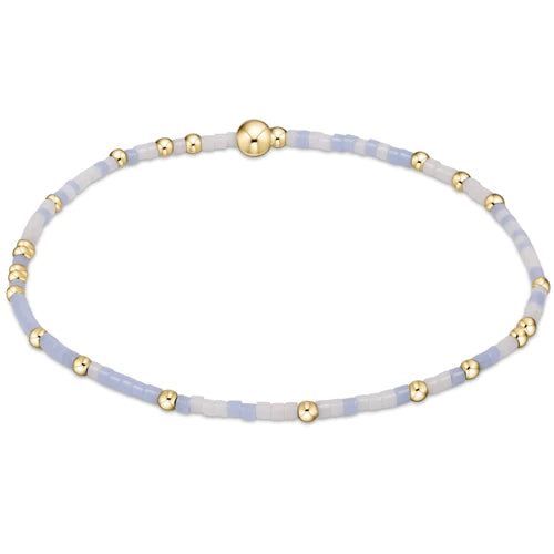 enewton Gameday Hope Unwritten Bracelet - Light Blue-White