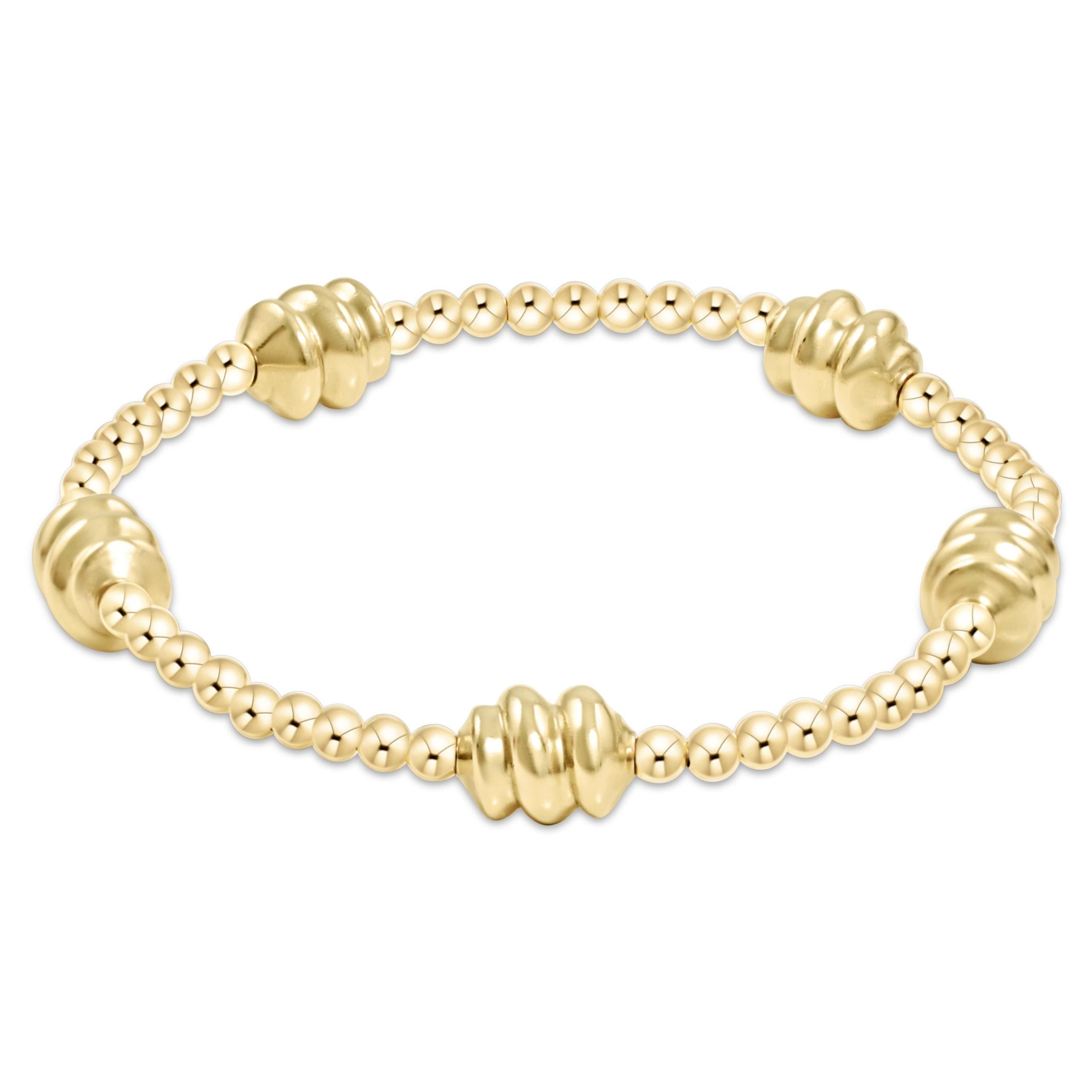 enewton Admire Gold 3mm Bead Bracelet - Gold