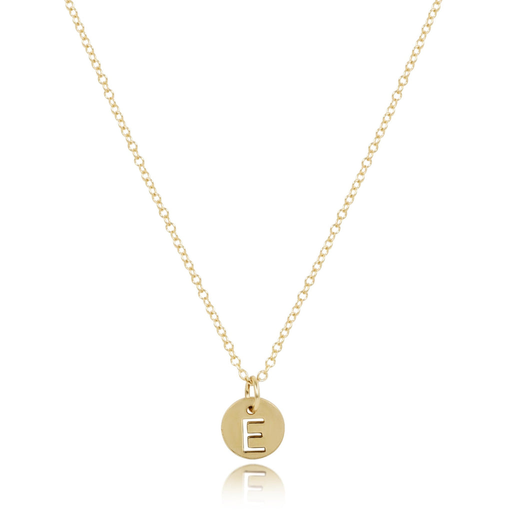enewton 16" Necklace Gold - Respect Small Gold Disc