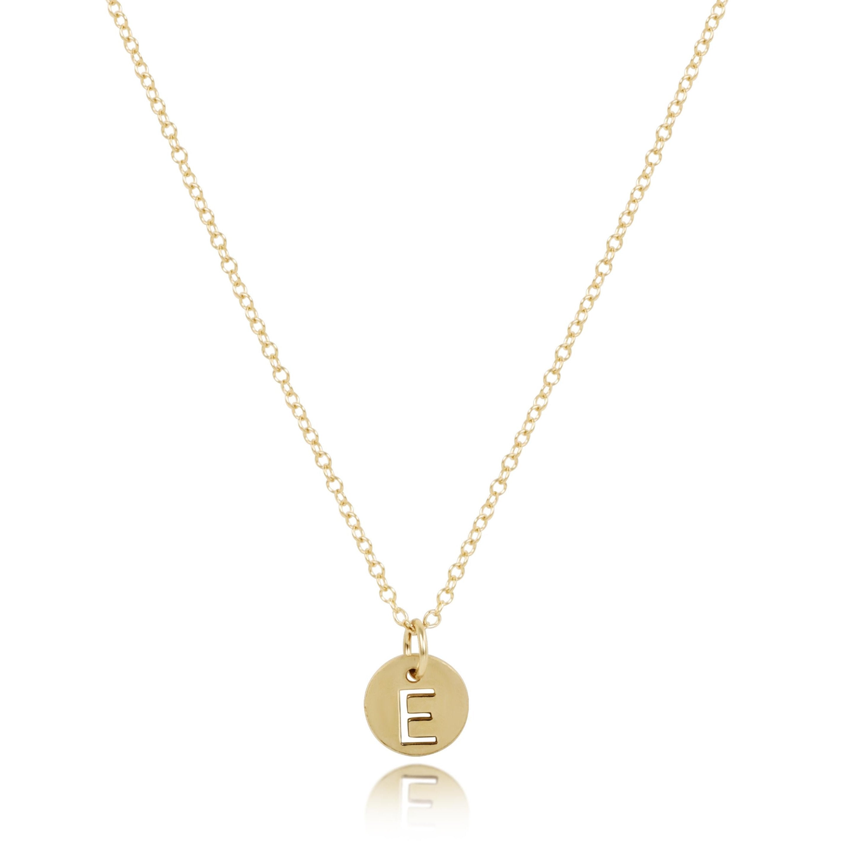 enewton 16" Necklace Gold - Respect Small Gold Disc